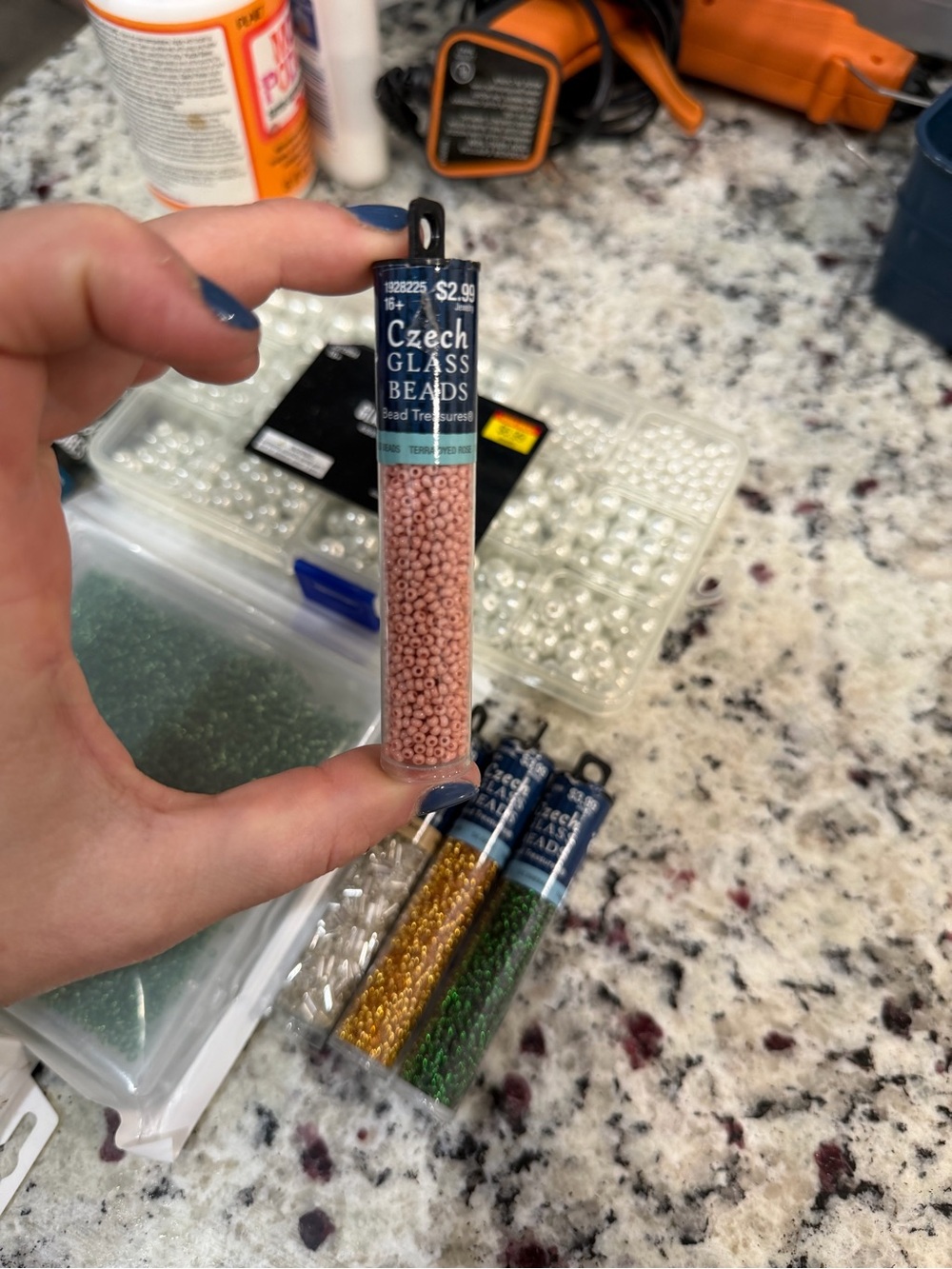Assorted Glass Bead Storage bundle - Picture 2 of 12